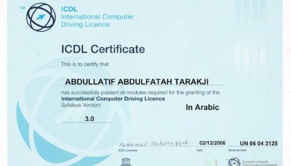 Chứng chỉ International Computer Driving Licence